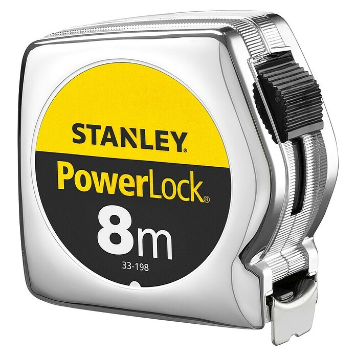 Stanley Rolbandmaat PowerLock (8 m) | BAUHAUS