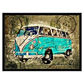 Papermoon Bild (VW Combi Tosca, B x H: 80 x 60 cm, Ohne Passepartout, Rahmen Schwarz) | BAUHAUS