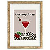 Papermoon Bild (Cosmopolitan, B x H: 40 x 50 cm, Mit Passepartout, Rahmen Eiche) | BAUHAUS