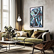 Papermoon Bild (Self Reflection, B x H: 70 x 100 cm, Mit Passepartout, Rahmen Schwarz) | BAUHAUS