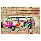 Papermoon Poster (VW Combi Art, B x H: 100 x 70 cm, Ohne Passepartout) | BAUHAUS