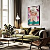 Papermoon Bild (Marilyn is Back, B x H: 50 x 70 cm, Mit Passepartout, Rahmen Schwarz) | BAUHAUS