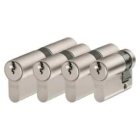 Abus  Profilzylinder E20 - 4 Stück