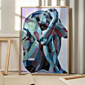 Papermoon Bild (Self Reflection, B x H: 40 x 50 cm, Mit Passepartout, Rahmen Eiche) | BAUHAUS