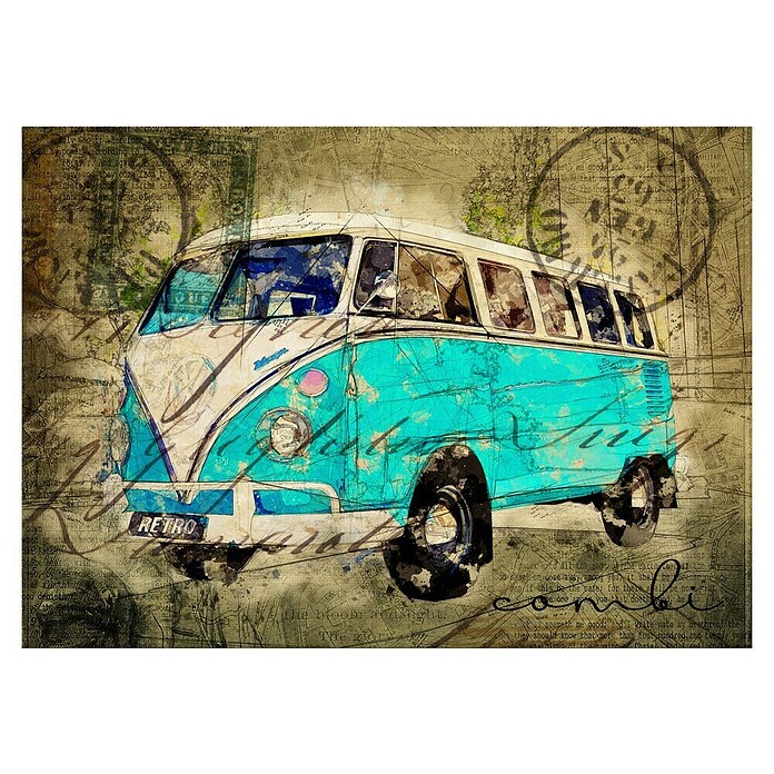 Papermoon Poster (VW Combi Tosca, B x H: 50 x 40 cm, Ohne Passepartout) | BAUHAUS
