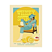 Papermoon Poster (Cocktails Whisky Sour, B x H: 80 x 110 cm, Ohne Passepartout) | BAUHAUS