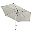 Doppler Expert Kurbelschirm Auto Tilt (Hellgrau, Durchmesser: 320 cm)