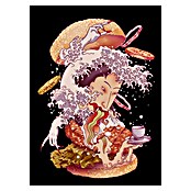 Papermoon Poster (Fusion Ghost, B x H: 60 x 80 cm, Ohne Passepartout) | BAUHAUS