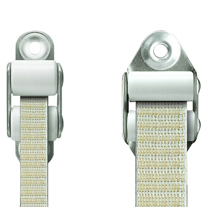 Schellenberg Doppelleiterrolle Standard (Gurtbreite: 14 mm, Geeignet für: Rollladen-Mini-Systeme, Weiß)