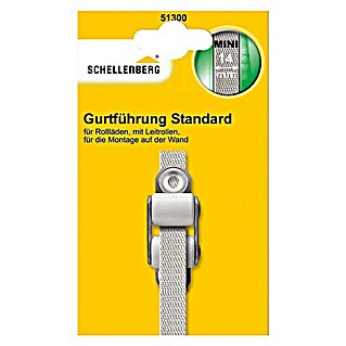 Schellenberg Gurtführung Standard (Gurtbreite: 14 mm, Geeignet für: Rollladen-Mini-Systeme, Weiß)