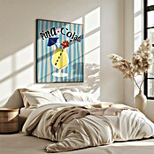 Papermoon Bild (Pina Colada, B x H: 70 x 100 cm, Ohne Passepartout, Rahmen Eiche) | BAUHAUS