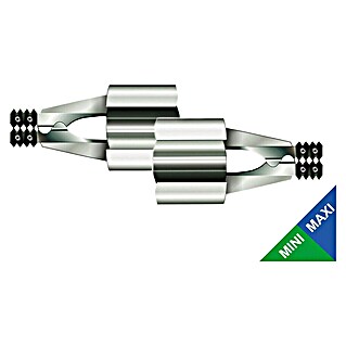 Schellenberg Klemmsicherung (Geeignet für Profil-Deckhöhe: Ab 45 mm, 2 Stk.)