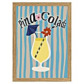 Papermoon Bild (Pina Colada, B x H: 70 x 100 cm, Ohne Passepartout, Rahmen Eiche) | BAUHAUS