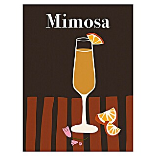 Papermoon Poster (Mimosa, B x H: 100 x 140 cm, Ohne Passepartout)