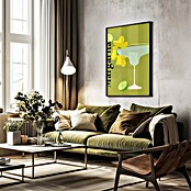 Papermoon Bild (Margarita, B x H: 50 x 70 cm, Mit Passepartout, Rahmen Schwarz) | BAUHAUS