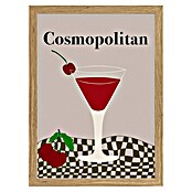 Papermoon Bild (Cosmopolitan, B x H: 50 x 70 cm, Ohne Passepartout, Rahmen Eiche) | BAUHAUS