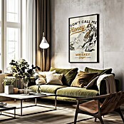 Papermoon Bild (Don´t Honey Print 2, B x H: 80 x 110 cm, Ohne Passepartout, Rahmen Schwarz) | BAUHAUS