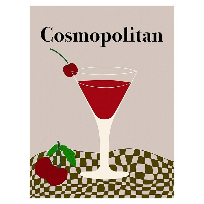 Papermoon Poster (Cosmopolitan, B x H: 100 x 140 cm, Ohne Passepartout) | BAUHAUS