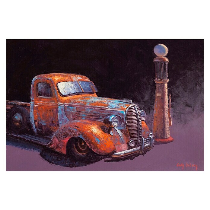 Papermoon Poster (Rusted Pickup Truck, B x H: 70 x 50 cm, Ohne Passepartout) | BAUHAUS
