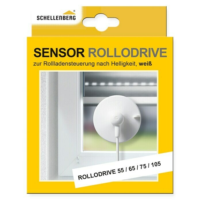 Schellenberg Sonnen- & DämmerungssensorPassend für: RolloDrive 55, 65, 75 und 105, Kabellänge: 0,75 m Unknown