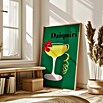 Papermoon Bild (Daiquiri, B x H: 100 x 140 cm, Mit Passepartout, Rahmen Eiche) | BAUHAUS