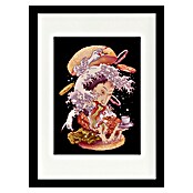 Papermoon Bild (Fusion Ghost, B x H: 60 x 80 cm, Mit Passepartout, Rahmen Schwarz) | BAUHAUS