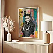 Papermoon Bild (King in the House, B x H: 70 x 100 cm, Ohne Passepartout, Rahmen Eiche) | BAUHAUS