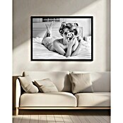 Papermoon Bild (A Chick, B x H: 50 x 40 cm, Mit Passepartout, Rahmen Schwarz) | BAUHAUS