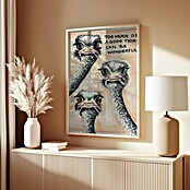 Papermoon Bild (Much of a Good Thing, B x H: 50 x 70 cm, Mit Passepartout, Rahmen Eiche) | BAUHAUS
