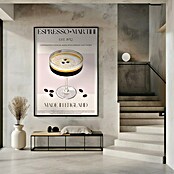 Papermoon Bild (Coffee Delighta, B x H: 40 x 50 cm, Ohne Passepartout, Rahmen Schwarz) | BAUHAUS