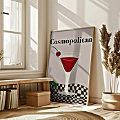 Papermoon Bild (Cosmopolitan, B x H: 40 x 50 cm, Mit Passepartout, Rahmen Eiche) | BAUHAUS