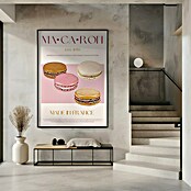 Papermoon Bild (French Macaron, B x H: 40 x 50 cm, Ohne Passepartout, Rahmen Schwarz) | BAUHAUS