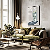 Papermoon Bild (Mojito Rezept, B x H: 70 x 100 cm, Ohne Passepartout, Rahmen Schwarz) | BAUHAUS