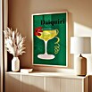 Papermoon Bild (Daiquiri, B x H: 100 x 140 cm, Mit Passepartout, Rahmen Eiche) | BAUHAUS