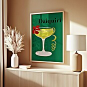 Papermoon Bild (Daiquiri, B x H: 60 x 80 cm, Mit Passepartout, Rahmen Eiche) | BAUHAUS