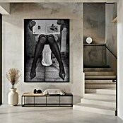 Papermoon Bild (Le Goart des Autres, B x H: 40 x 50 cm, Mit Passepartout, Rahmen Schwarz) | BAUHAUS