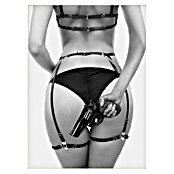 Papermoon Poster (Love & a loaded Gun, B x H: 40 x 50 cm, Mit Passepartout) | BAUHAUS