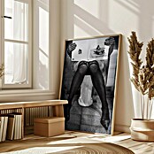 Papermoon Bild (Le Goart des Autres, B x H: 80 x 110 cm, Mit Passepartout, Rahmen Eiche) | BAUHAUS