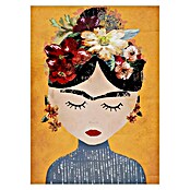 Papermoon Poster (Treechild Frida Gelb, B x H: 100 x 140 cm, Mit Passepartout) | BAUHAUS