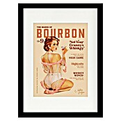 Papermoon Bild (Babes of Boubon Vol. 9, B x H: 80 x 110 cm, Mit Passepartout, Rahmen Schwarz) | BAUHAUS