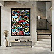 Papermoon Bild (Imagine, B x H: 40 x 50 cm, Mit Passepartout, Rahmen Schwarz) | BAUHAUS