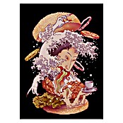 Papermoon Poster (Fusion Ghost, B x H: 40 x 50 cm, Mit Passepartout) | BAUHAUS