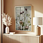 Papermoon Bild (Spring Garden, B x H: 50 x 70 cm, Ohne Passepartout, Rahmen Eiche) | BAUHAUS