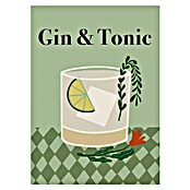 Papermoon Poster (Gin a Tonic, B x H: 60 x 80 cm, Mit Passepartout) | BAUHAUS
