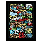 Papermoon Bild (Imagine, B x H: 40 x 50 cm, Ohne Passepartout, Rahmen Schwarz) | BAUHAUS