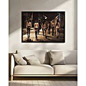 Papermoon Bild (Street Women, B x H: 50 x 40 cm, Mit Passepartout, Rahmen Schwarz) | BAUHAUS