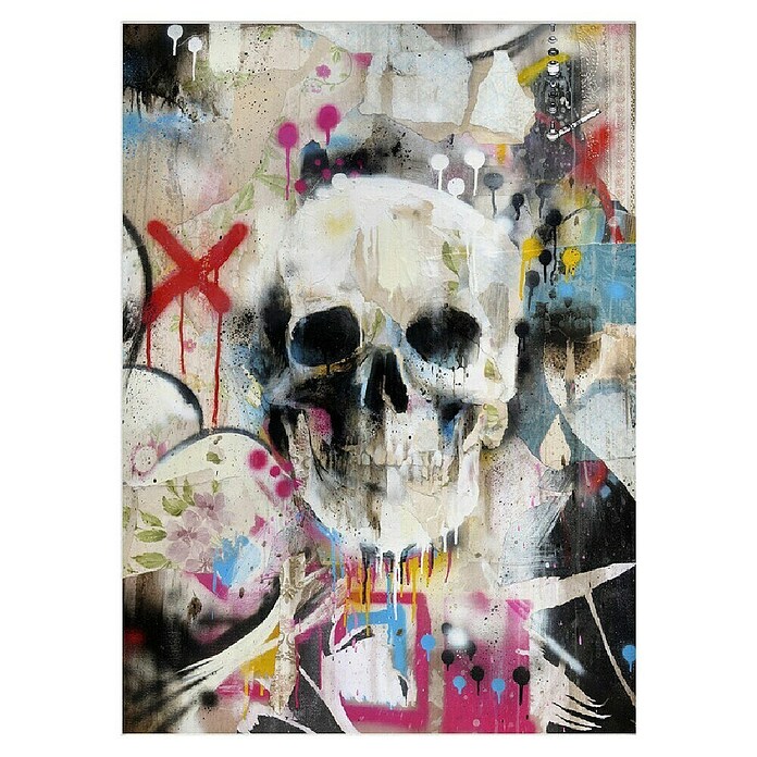 Papermoon Poster (Skull, B x H: 40 x 50 cm, Mit Passepartout) | BAUHAUS