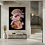 Papermoon Bild (Fusion Ghost, B x H: 50 x 70 cm, Ohne Passepartout, Rahmen Schwarz) | BAUHAUS