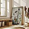 Papermoon Bild (Spring Garden, B x H: 40 x 50 cm, Mit Passepartout, Rahmen Eiche) | BAUHAUS