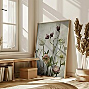 Papermoon Bild (Spring Garden, B x H: 50 x 70 cm, Ohne Passepartout, Rahmen Eiche) | BAUHAUS